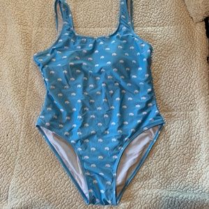 Buffalo bills inspired bathing suit